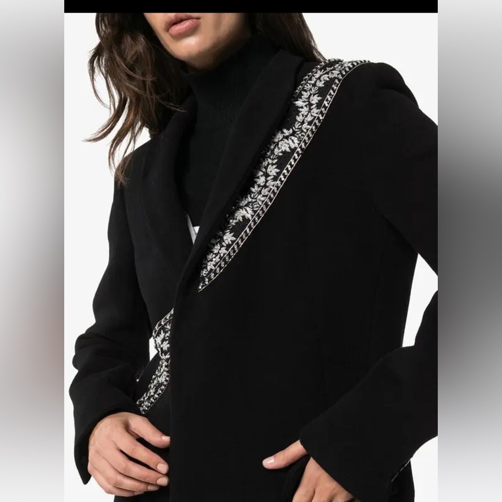Amiri Guitar Strap Wool Coat - Picture 4 of 8